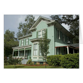 Green Viktorianisch House Card