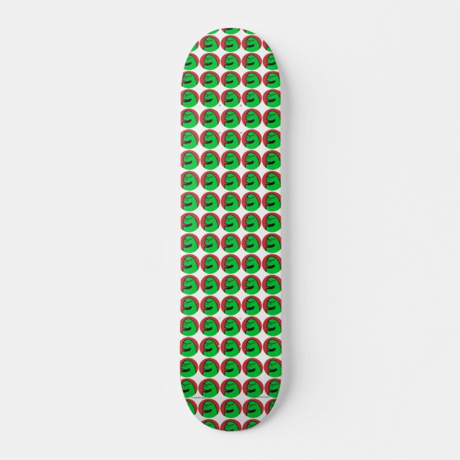 Green Weenii Skateboard "Weenii Head" (Vorne)