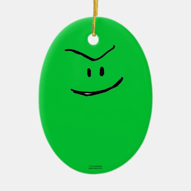Green Weenii Weihnachtsschmuck (Vorne)
