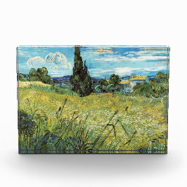 Green Wheat Field Vincent van Gogh Fotoblock