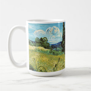 Green Wheat Field Vincent van Gogh Kaffeetasse