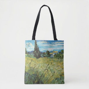 Green Wheat Field Vincent van Gogh Tasche