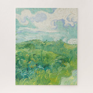 Green Wheat Fields Vincent Van Gogh Kunst