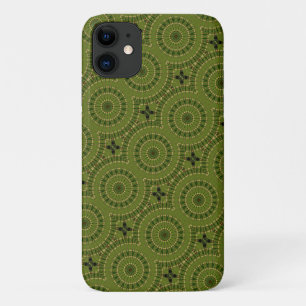 Green Wheel Mandala Case-Mate iPhone Hülle