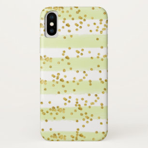 Green, White Case Mate Barely There iPhone X Case