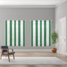 Green White Vertical Stripes
