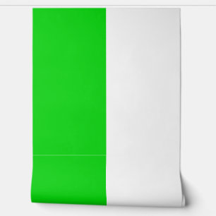 Green White Vertikal Big Stripes Muster Tapete