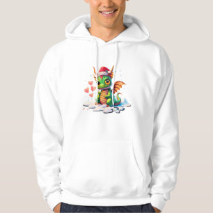 Green Wood Dragon Symbol 2024 Chinesisch Hoodie