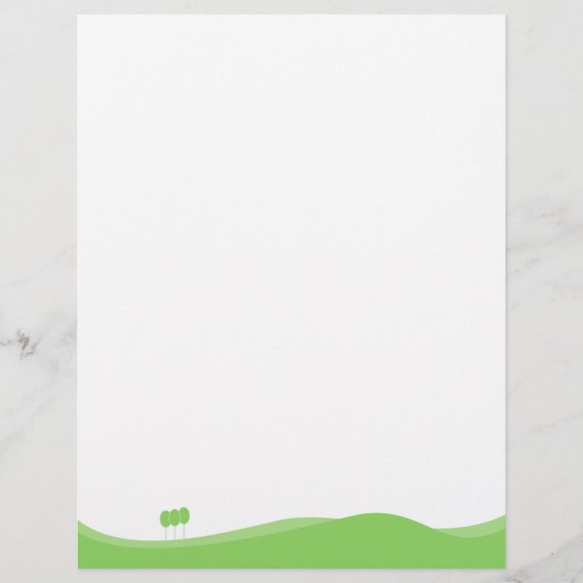 Green World Letterhead (Vorderseite)
