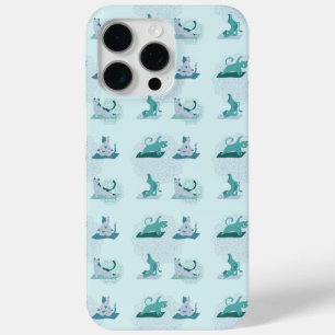 Green Yoga Cats Case-Mate iPhone Hülle