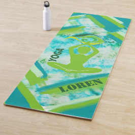 Green Yoga Mat Yogamatte