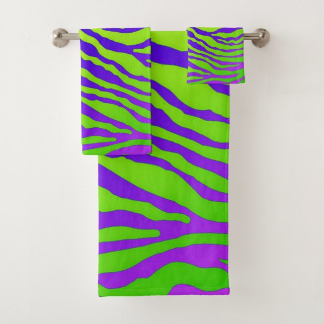 Green Zebra Badhandtuch Set (Insitu)