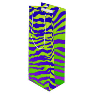 Green Zebra Geschenktüte Für Weinflaschen