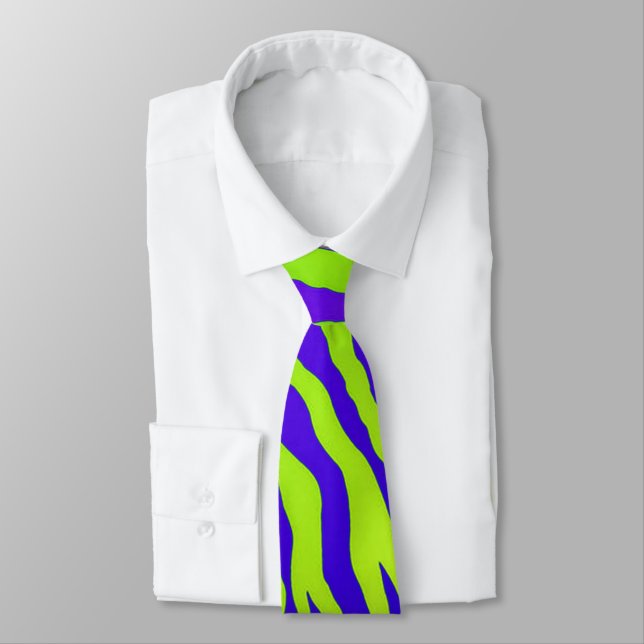 Green Zebra Krawatte (Gebunden)