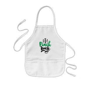 Green zu Niedlich, um St. Patrick's Day Graphic zu Kinderschürze