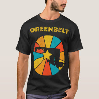 Greenbelt Maryland Vintag Distressed Souvenir 1 T-Shirt