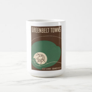 Greenbelt-Stadtbild auf Tasse