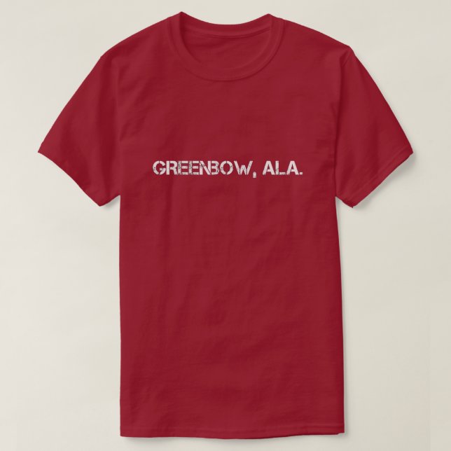 GREENBOW Alabama T-Shirt (Design vorne)