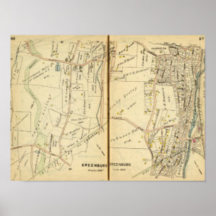 Greenburg, New York 2 Poster