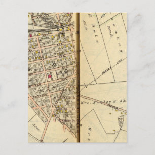 Greenburg, New York 4 Postkarte