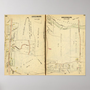 Greenburg, New York 6 Poster