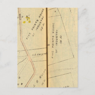 Greenburg, New York 8 Postkarte