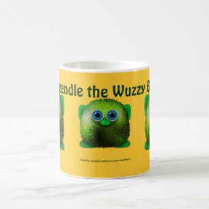 Greendle the Cudly Wuzzy-Hintern Drinking Tasse