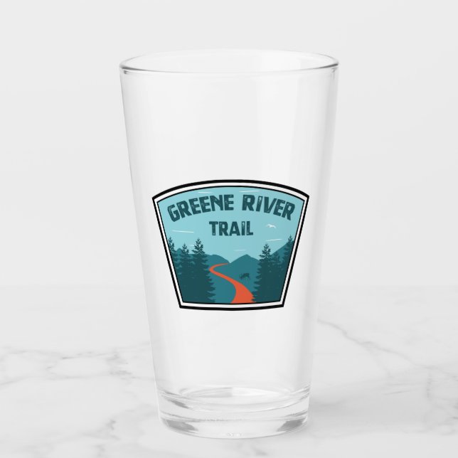 Greene River Trail Pennsylvania Glas (Vorderseite)