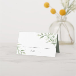 Greeneria Olive Verlass Branch Gipskraut Wedding Platzkarte