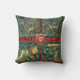 GREENERIE, WALDTIERE, LION, FOX, PHEASANT, HUNDE KISSEN