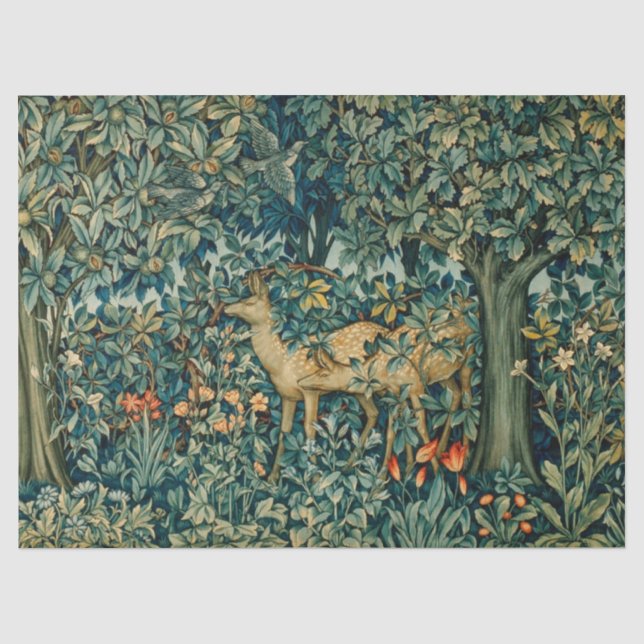 GREENERIE: WALDTIERE Weihnachten Seidenpapier (Vorderseite)