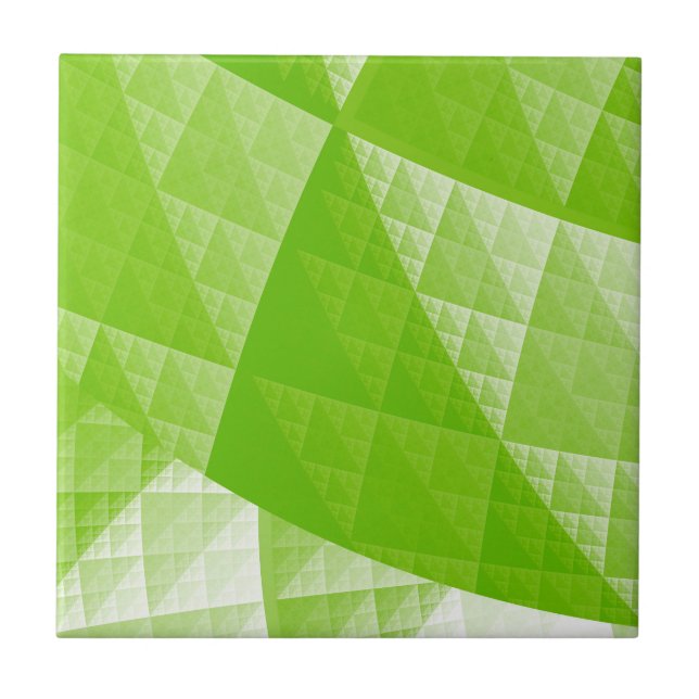 Greenery abstract pattern fliese (Vorderseite)