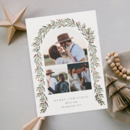 Greenery Arch Modernes Drehbuch 3 Foto Weihnachten