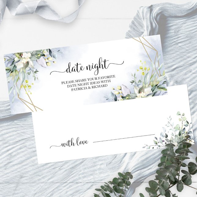 Greenery Brautparty Date Night Jar Cards (Von Creator hochgeladen)