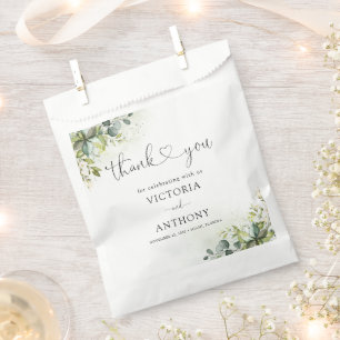Greenery Brautparty Fevor Bag Geschenktütchen
