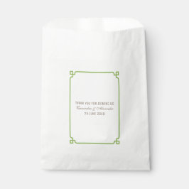 Greenery Deko Chic Wedding Geschenktütchen