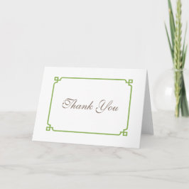 Greenery Deko Chic Wedding Vielen Dank Dankeskarte