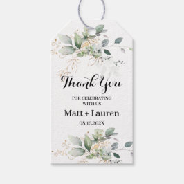 Greenery Eucalyptus Blätter Wedding Gift Tags Geschenkanhänger
