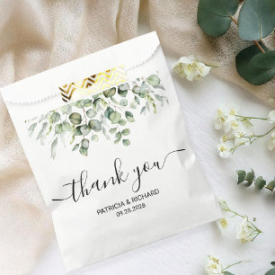 Greenery Eucalyptus Wedding Geschenktütchen