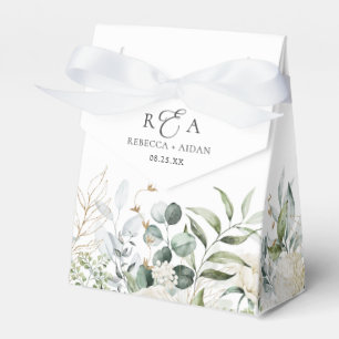 Greenery Floral Watercolor Wedding Geschenkschachtel