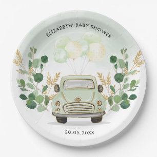 Greenery Gold Travel Drive By Quarantine Favors Pappteller