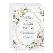 Greenery Grüne Weißrosen Engagement Party