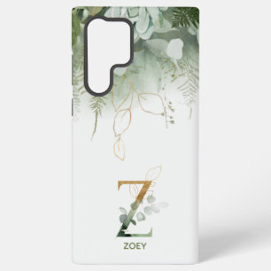 Greenery Initial Z Case-Mate Samsung Galaxy Hülle