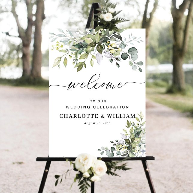 Greenery Wedding Ceremony Poster (Von Creator hochgeladen)
