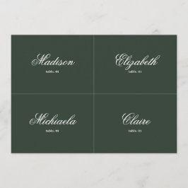 Greenery Wedding Platzkarte DIY