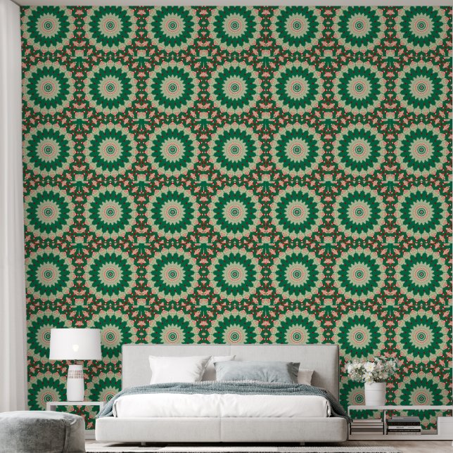 Greenfield Daisy Peel und Stick Wallpaper Tapete (Schlafzimmer)