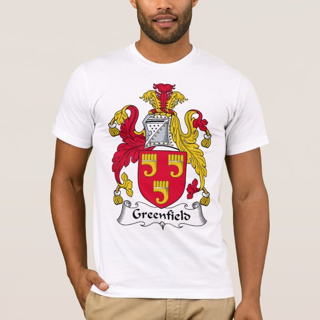 Greenfield-Familienwappen T-Shirt (Vorderseite)