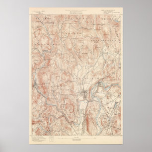 Greenfield, Massachusetts Poster