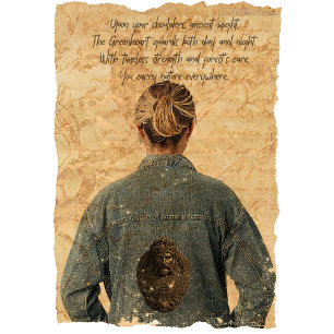 Greenheart Guardian: Green Man Jeansjacke