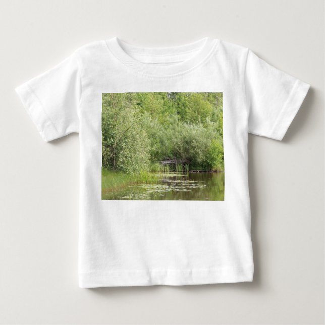 Greenhill Pond Baby T-shirt (Vorderseite)